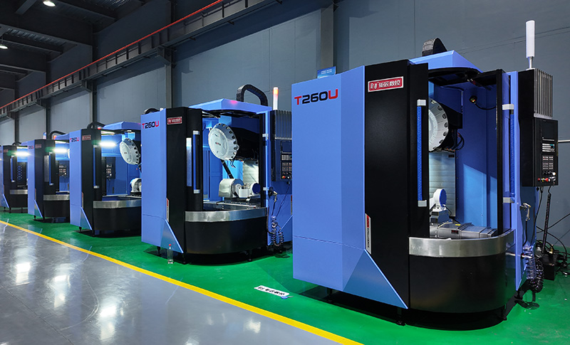 T260U五軸加工中心：RTCP 刀尖跟隨，精密銑削復雜曲面，多行業(yè)應用場景高效